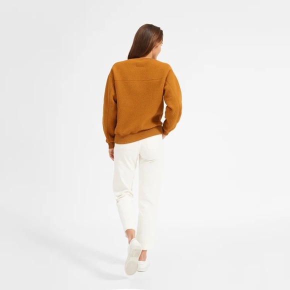 Everlane ReNew oversized fleece sweatshirt - Picture 3 of 7